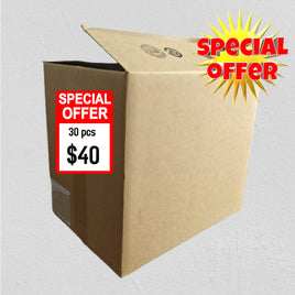 🎉 45cm x 32cm x 34cm Used Carton Boxes - 🔖Pack of 30 💥  $40 Only