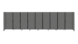 High Quality Movable Room Divider Screen- 9 Panels -(Soft Fabric)- (H)1.83M(L)7.62M(W)3CM