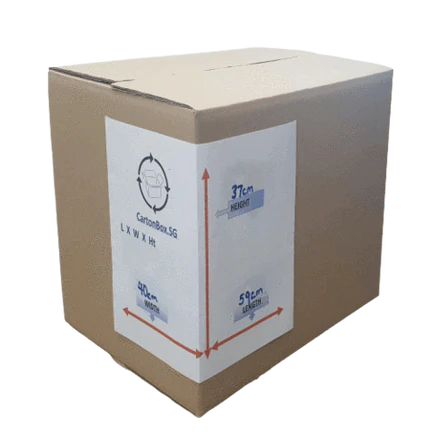  Moving/Shipping Carton Boxes - 59cm x 40cm x 37cm (Pack of 25)